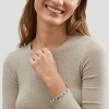 Silpada 'City Lights' Sterling Silver and Brass Hematite Bracelet, 7.5" - 4 of 4