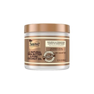 Suave Professionals Natural Shea Butter & Pure Coconut Oil Leave-In Conditioner - 13.5 fl oz