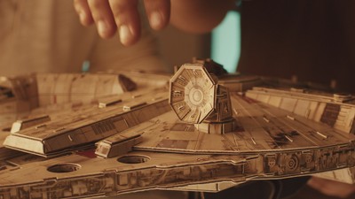 How building badass Star Wars 4D models became a family holiday tradition