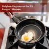 Alva Cookware Energy Nonstick Frying Pan Skillet, Non Toxic, Cast Aluminum, Induction Cookware, Stay Cool Handle, Omelette Pan - 2 of 4