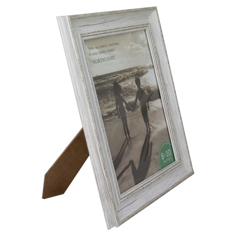 Northlight 8" x 10" Weathered Finish Photo Picture Frame - White, 3 of 7