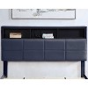 Meldrum Contemporary Upholstered Bed with Storage and USB Power Ports Gray - miBasics - 4 of 4