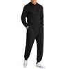 COOFANDY Men's Tracksuit 2 Piece Hoodie Athletic Sweatsuits Casual Jogging Suit Sets - 2 of 4