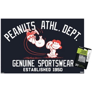 Trends International Peanuts: Varsity Sports - Football Unframed Wall Poster Prints - 1 of 4