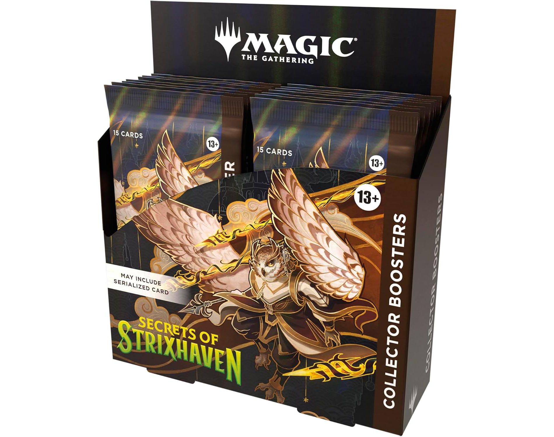 Magic the Gathering Magic: The Gathering Secrets of Strixhaven - Collector Booster Box (12 Packs)