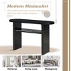 NicBex Minimalist Console Table with Rounded Edges, Narrow Entryway Table with 1 Wooden Sturdy Shelf,Foyer Tables for Entryway,Living Room,Hallway - 4 of 4