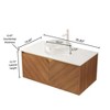 GDFStudio Cossitt 36" Modern Bathroom Vanity with Vessel Basin and Storage Cabinet - 3 of 4