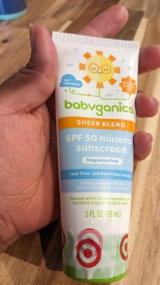 Babyganics shops sunscreen target