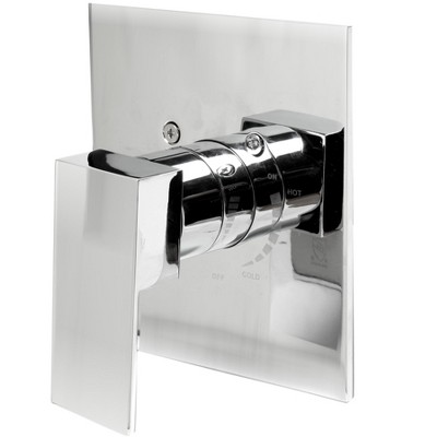 ALFI AB6701-PC Polished Chrome Modern Square Pressure Balanced Shower Mixer