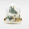 Personalization Mall Large Colorful Village with Train Snow Globe - 3 of 3