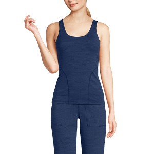 Lands' End Women's High Impact Tank Top - 1 of 4