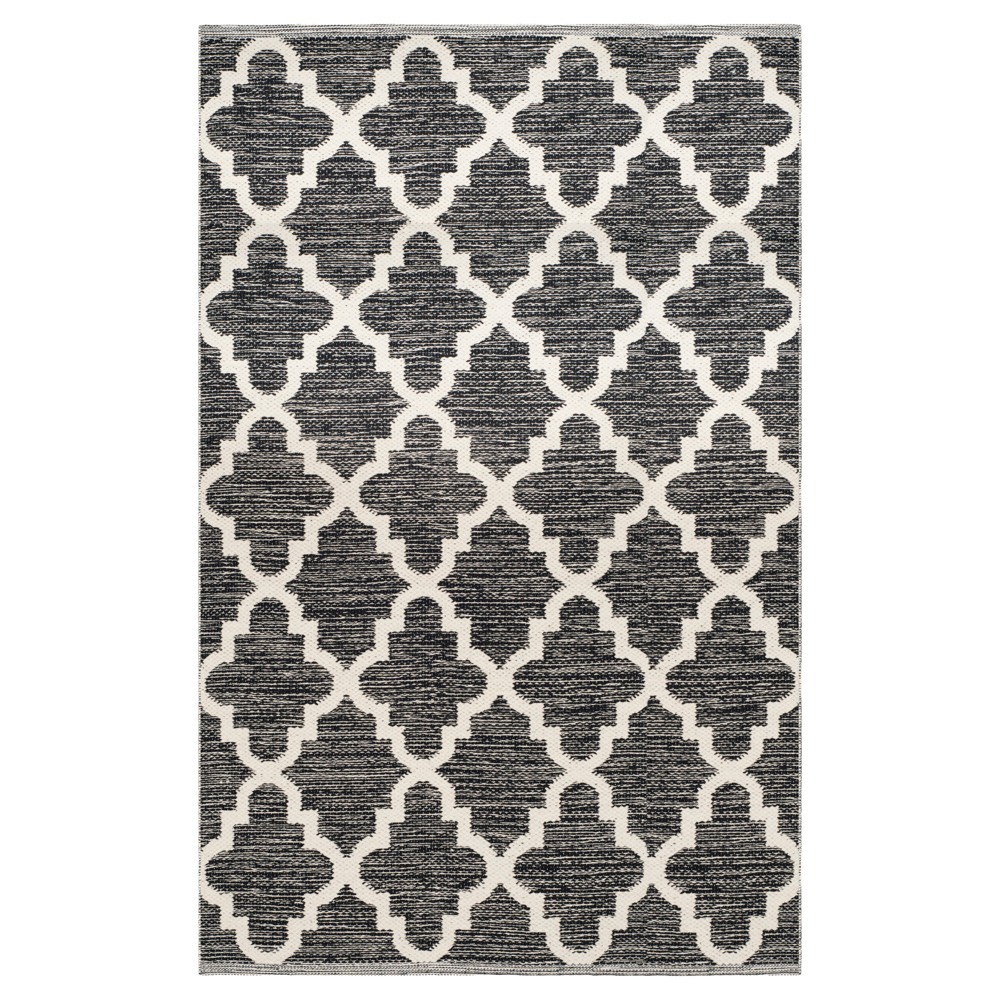 Montauk Rug - Black/Ivory - (3'x5') - Safavieh