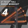 GIKPAL 6-in-1 Multi-Purpose Adjustable Weight Bench Workout Bench Set with Barbel Rack and Leg Developer for Home Gym Strength Training - 4 of 4
