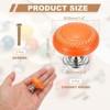Unique Bargains Ceramic Round Drawer Dresser Closet Cabinet Knobs 2 Pcs - 2 of 4