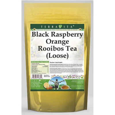 TerraVita Black Raspberry Orange Rooibos Tea (Loose) (4 oz, ZIN: 538482, 2-Pack)