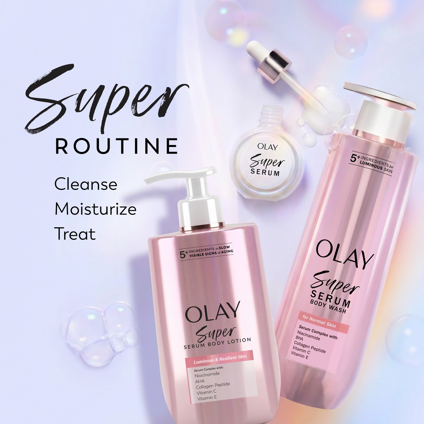 Лосьон для тела Olay Super Serum, 17 fl oz — фото 4