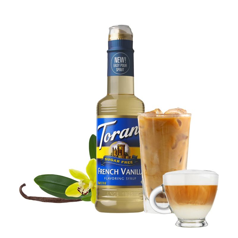 Torani Sugar Free French Vanilla - 12.7 fl oz, 3 of 5
