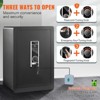VEVOR Safe, 2.2 Cubic Feet Home Safe, Steel Security Safe with Fingerprint, Digital Keypad and 2 Keys, Cabinet Safe with Large Fire-proof Bag - 4 of 4
