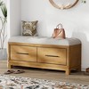 Bella Depot Entryway Bench with Hidden Storage and Removable Cushion - 3 of 4