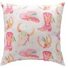 Manual Woodworkers Western Cowgirl Climaweave Pillow 18x18 inch - 2 of 3