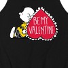 Men's - Peanuts - Be My Valentine Graphic Tank Top - 2 of 4