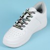 Elerevyo Reflective Oval Half Round Colorful Shiny Shoe Laces for Sneakers Basketball Shoes 2 Pairs - 2 of 4
