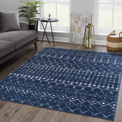 Hauteloom Tigrican Navy 2335 Area Rug