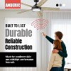 Anderic RRTX015 Replacement Ceiling Fan Remote Control for Harbor Breeze A25-TX015A - 3 of 4