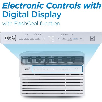 White 12,000 BTU Inverter Window Air Conditioner with Remote Control