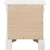Passion Furniture Louis Philippe 2-Drawer Nightstand (24 in. H X 22 in. W X 16 in. D) - 4 of 4