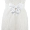 Elerevyo Women's Dress Elastic Waistband Versatile Belts Wide Bow Tie Belt - 4 of 4