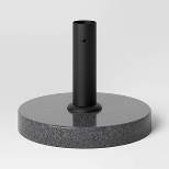 Round Granite Patio Umbrella Base Black - Threshold™