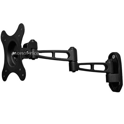 Monoprice Articulating HDTV Wall Mount Bracket (max 30 lbs, 10~24", VESA 75x75/100x100)