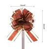 Unique Bargains Gift Wrapping Christmas Wedding Car Large Pull Bow 10 Pcs - 2 of 4