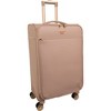 Ellen Tracy 3 PC Soft Sided Woven Faux Leather Luggage Set – 21inch, 29inch, 32inch Expandable 8-Wheel Spinners - 2 of 4