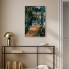 Art Remedy Entrance with Fountain Impresionism Landscape Wall Art Unframed - 2 of 4