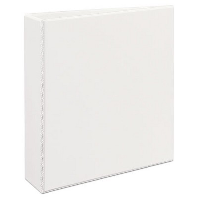 Avery Heavy-Duty View Binder with DuraHinge and One Touch EZD Rings, 3 Rings, 2" Capacity, 11 x 8.5, White