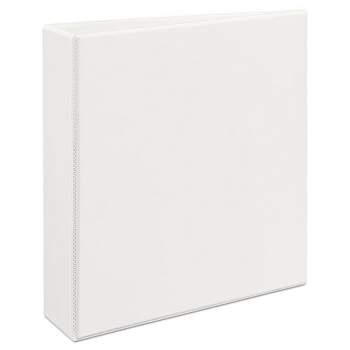 Avery Heavy-Duty View Binder with DuraHinge and One Touch EZD Rings, 3 Rings, 2" Capacity, 11 x 8.5, White