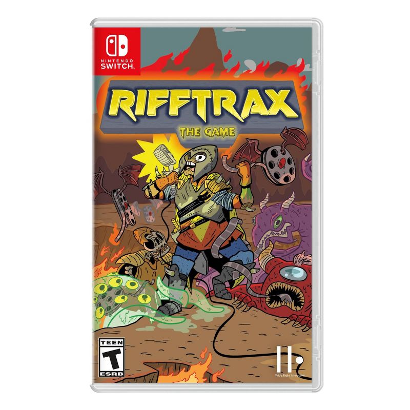 Rifftrax: The Game - Nintendo Switch: Party Fun, Multiplayer, Online Play, Free Movie Vouchers, 1 of 7