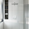 CASAINC 1-Spray Pattern with 1.8 GPM 10 Inches with 1.8 GPM Wall Mount Square Fixed Shower Head (Valve Included) - 4 of 4