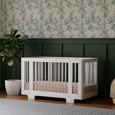Yuzu White Pine 8-in-1 Convertible Crib with Conversion Kits