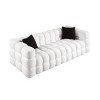 NicBex Couch for Living Room 62.2" Tufted Cloud Couch Sofa Boucle Sofa Couch 2 Seater Comfy Couch Modern Upholstered with 2 Pillows - 2 of 4