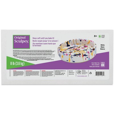 Sculpey Original Clay: White - 8 lb
