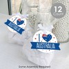 Big Dot of Happiness Australia Day - G’Day Mate Aussie Party Clear Goodie Favor Bags - Treat Bags With Tags - Set of 12 - 2 of 4