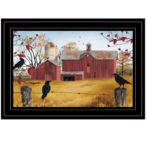 Gulches Series "Autumn Gold" in by Billy Jacobs 1 Piece Black Frame Print Seasonal Home Decor Poster Art Print 11 in. x 1 in. - 1 of 4