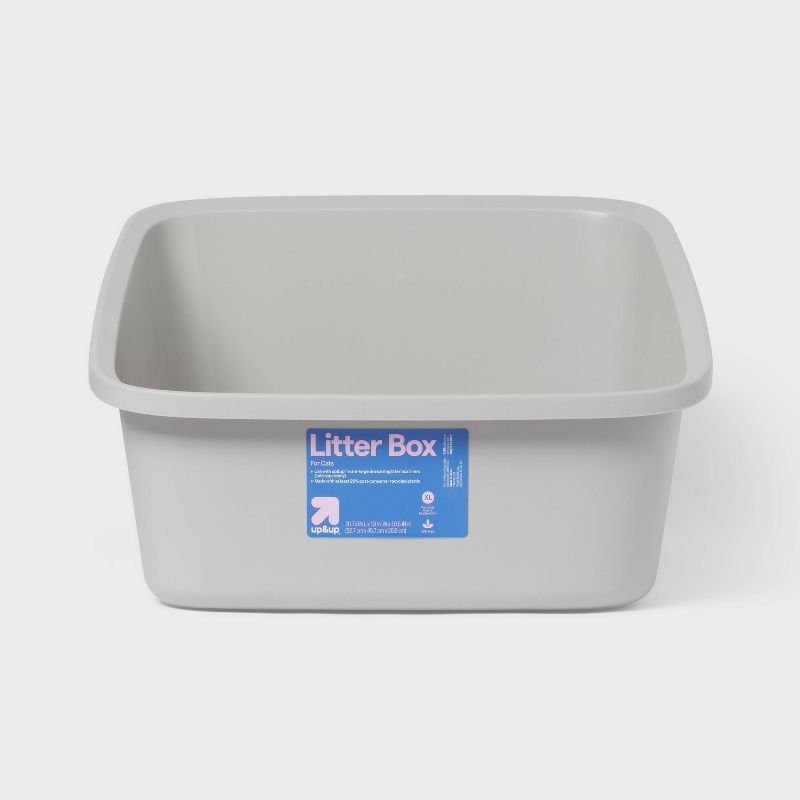 Standard Waste Cat Pan - Gray - XL - up &#38; up&#8482;, 1 of 5