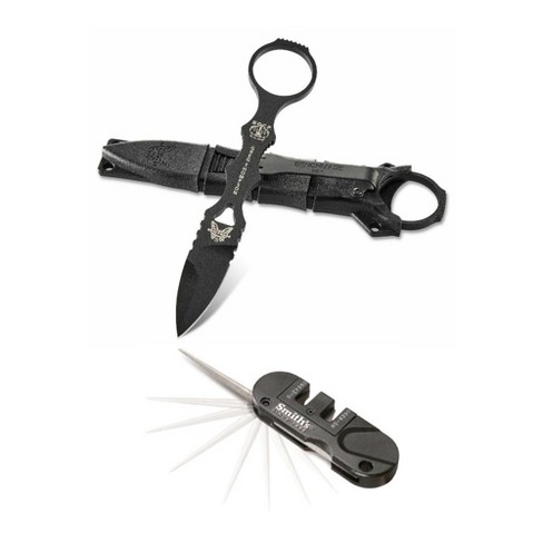 Benchmade 177bk Mini Socp Knife Blade Bundle With Manual Knife Sharpener :  Target