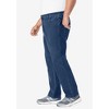 Liberty Blues by KingSize Men's Big & Tall Straight-Fit Stretch 5-Pocket Jeans - 3 of 4