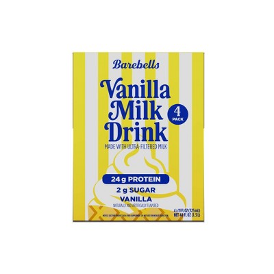 Barebells Vanilla Milk Sports Drink - 4pk/11 fl oz