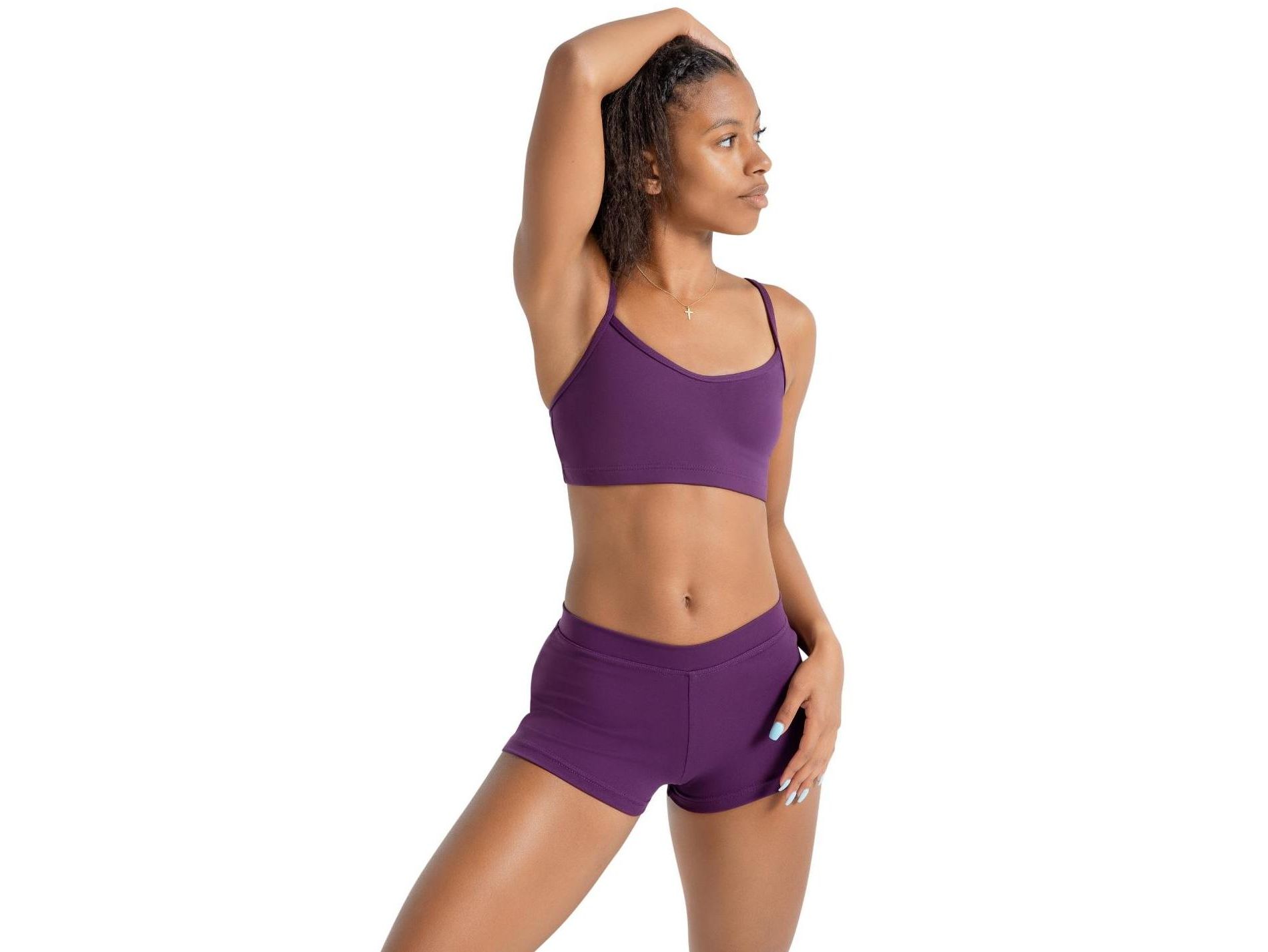 Capezio Women's Boy Cut Low Rise Shorts